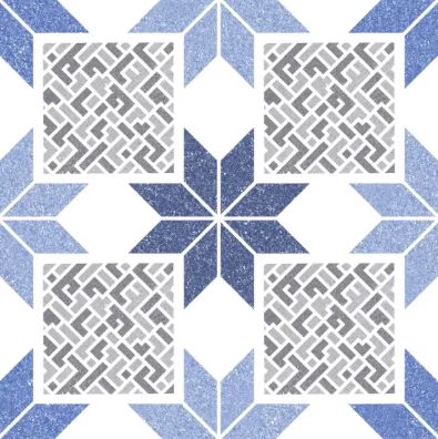 ASIA TILE 25X25 RAVEN BLUE (DIS)